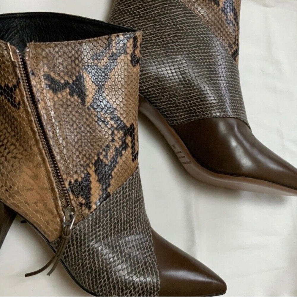 ISABEL MARANT Leather Ankle Boots EU 38 US 8 - Picture 5 of 7